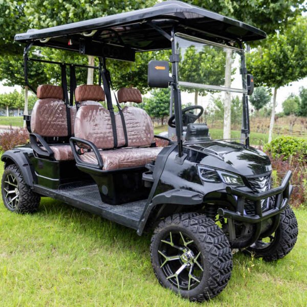 4WD 5000W 2+2 Seat Comfortable Golf Car Unique Design Factory Price Electric Golf Cart for Sale - Image 3