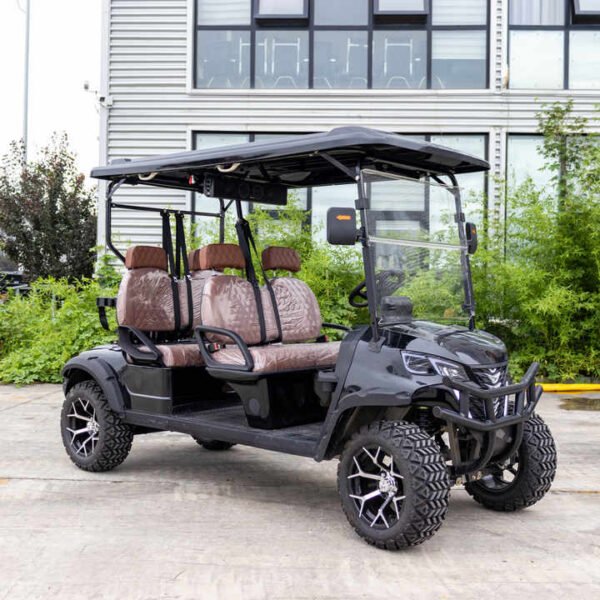 2025 Multifunctional 6 Person Electric Sightseeing Golf Cart Lifted Golf Carts With CE