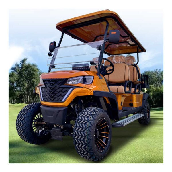 2 4 6 8 Person 48v Electric Lifted Street Legal Golf Carts off Road Golf Buggy Electric Club Car for Sale